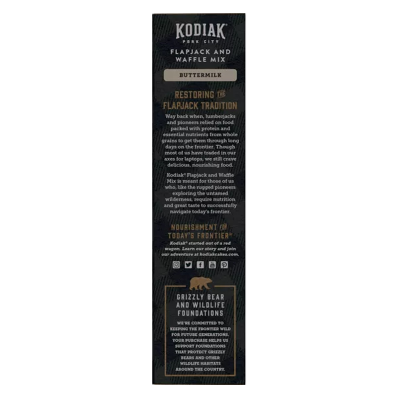 Kodiak Power Cakes Flapjack & Waffle Mix Buttermilk, 20oz.