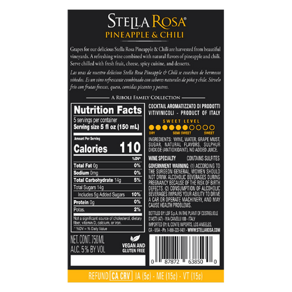 Stella Rosa Pineapple Chili 750ml Bottle