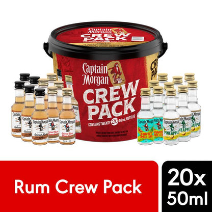 Captain Morgan Party Bucket 20pk 50ml