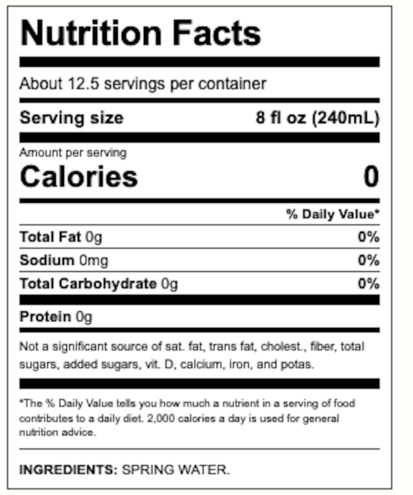 Poland Spring Water 3L Btl