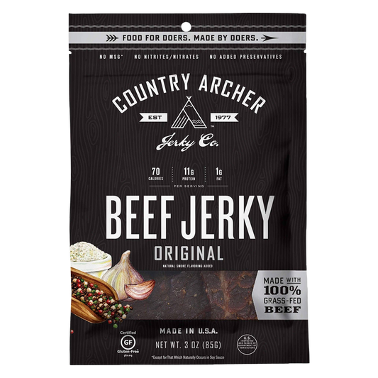 Country Archer Original Beef Jerky 3oz