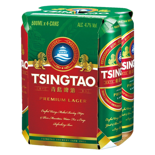 Tsingtao Beer 4pk 16.9oz