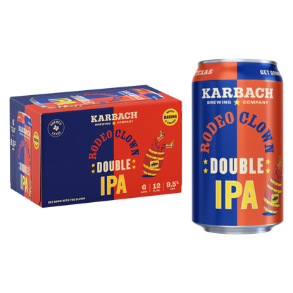 Karbach Rodeo Clown Double IPA 6pk 12oz Can 9.5% ABV