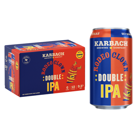 Karbach Rodeo Clown Double IPA 6pk 12oz Can 9.5% ABV