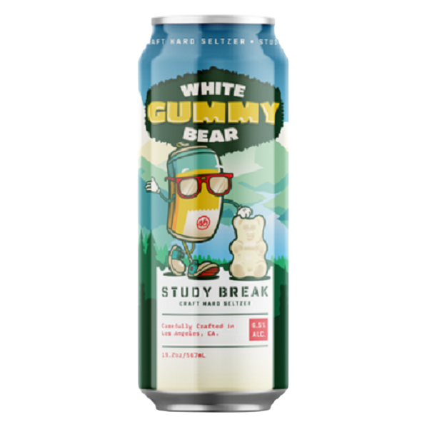 Study Break White Gummi Single 19.2oz Can  6.5% ABV