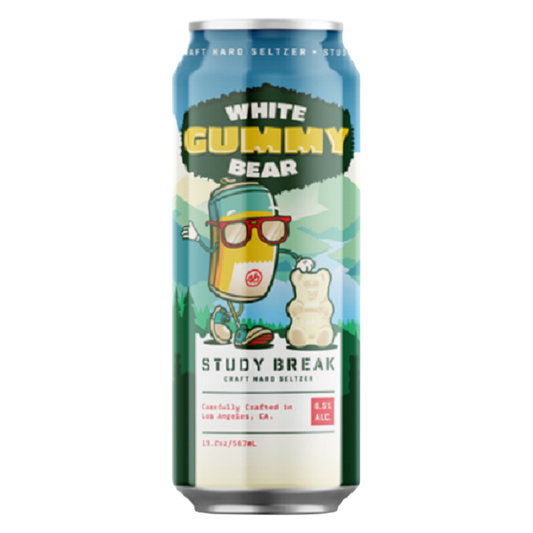 Study Break White Gummi Single 19.2oz Can  6.5% ABV