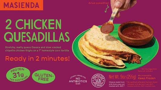 Masienda Chicken Quesadillas 9oz