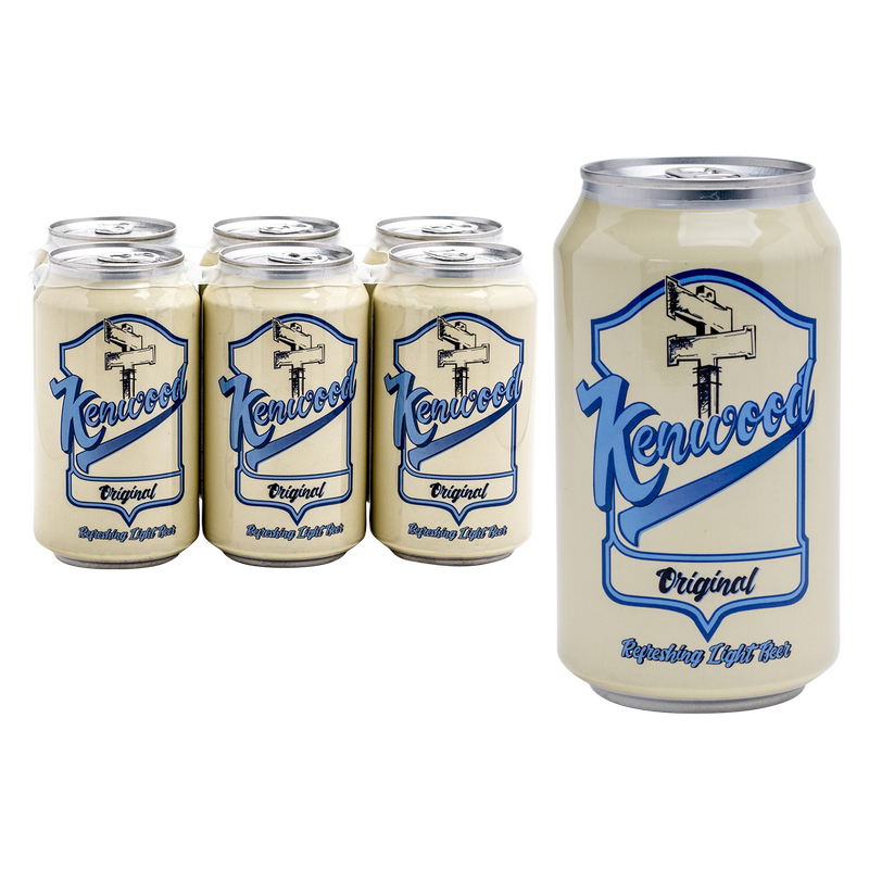 Kenwood Original Light Lager 6pk 12oz Can 4.1% ABV