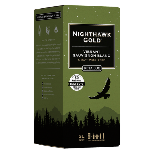 Bota Box Nighthawk Gold Sauvignon Blanc 3 Liter Box