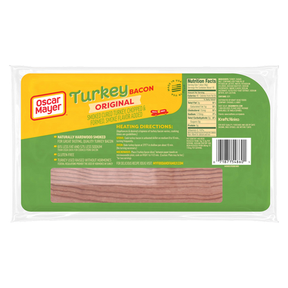 Oscar Mayer Original Turkey Bacon - 12oz