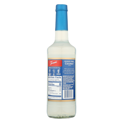 Torani Sugar Free Coconut Syrup 750ml