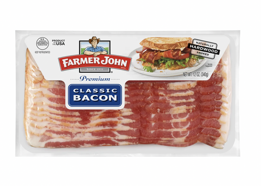 Farmer John Classic Premium Bacon - 12oz