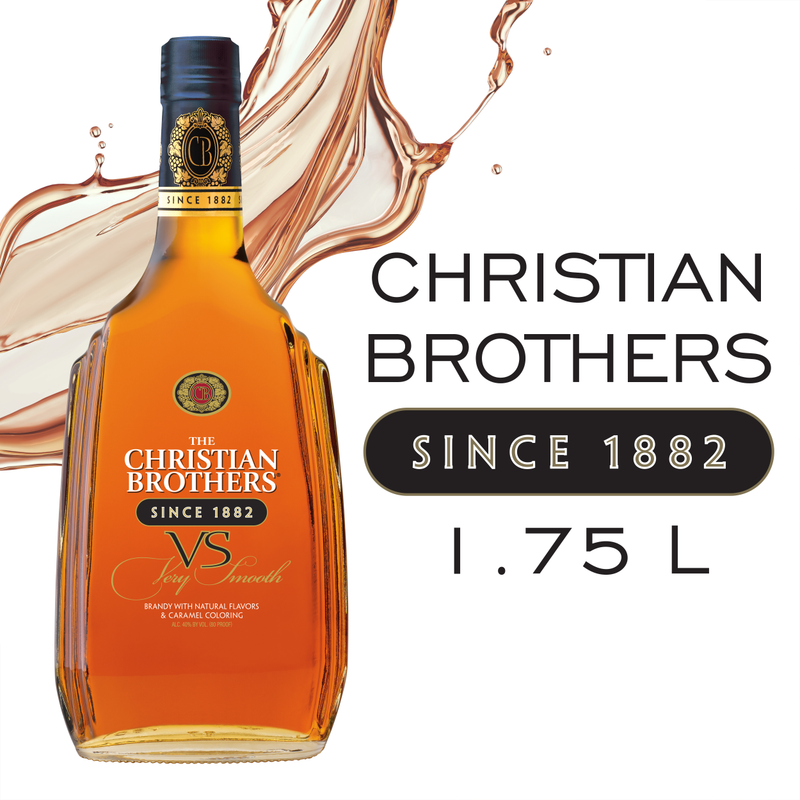 Christian Brothers Brandy VS 1.75L (80 Proof)