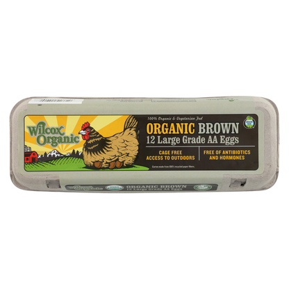 Wilcox Farms Free-Range Large Brown Eggs -12ct