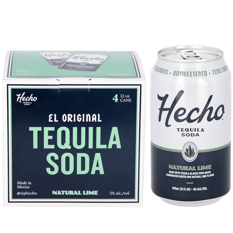 Hecho Tequila Soda 4pk 12oz Can 5% ABV
