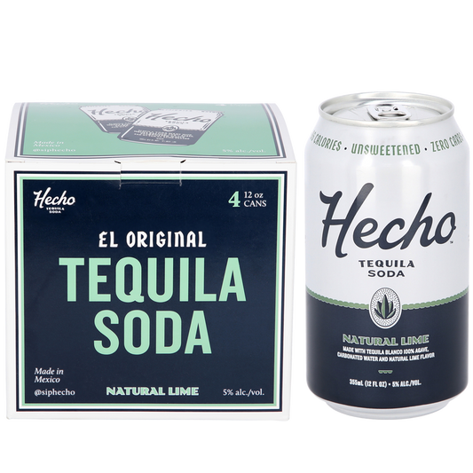 Hecho Tequila Soda 4pk 12oz Can 5% ABV