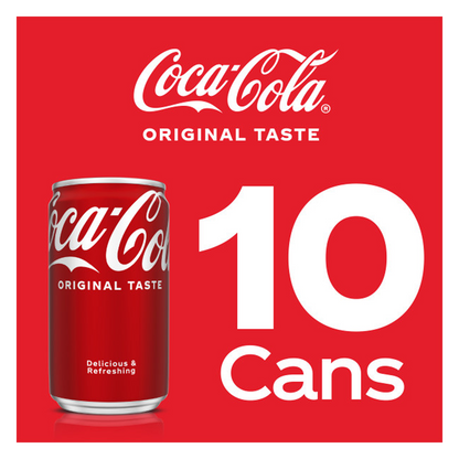 Coca-Cola 10pk 7.5oz Mini Can