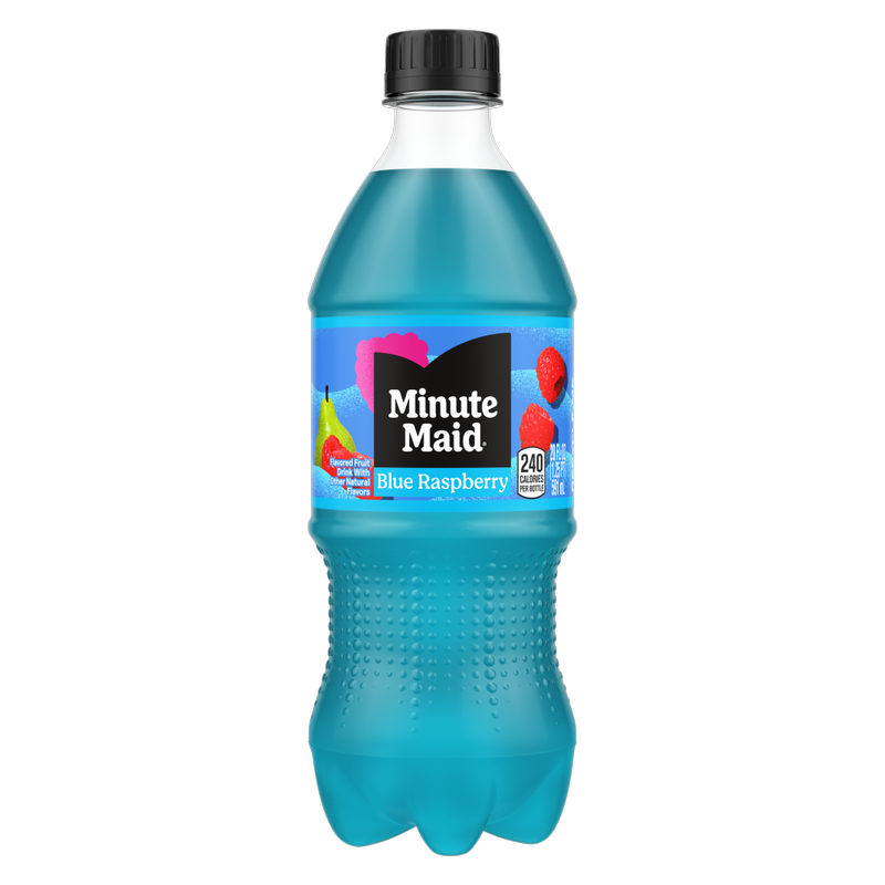 Minute Maid Blue Raspberry 20oz Btl