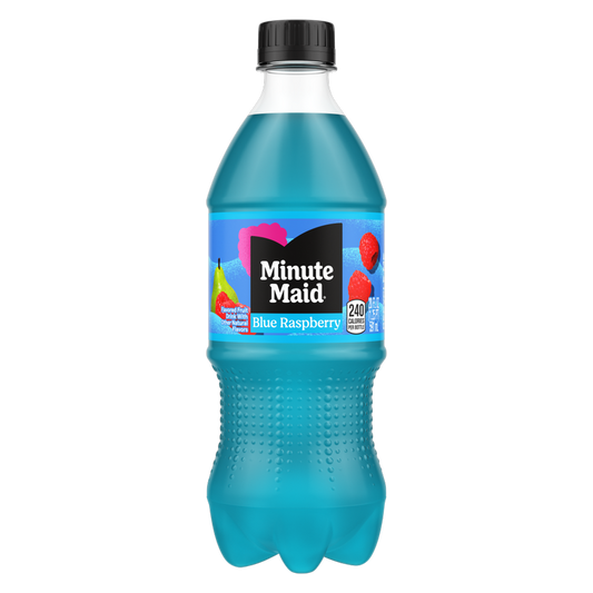 Minute Maid Blue Raspberry 20oz Btl