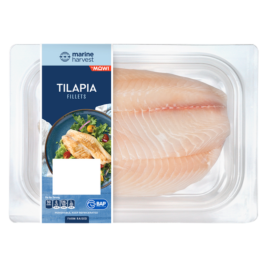 Tilapia Fillets (Frozen) - 12oz