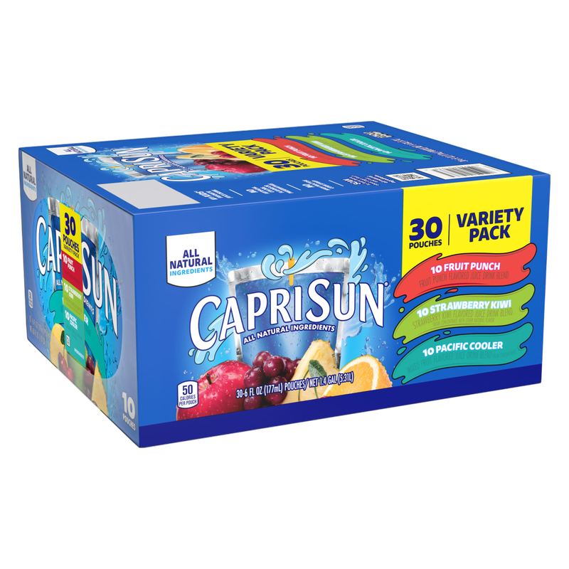 Capri Sun Variety Pack 30pk 6oz Box