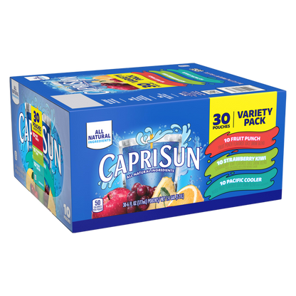 Capri Sun Variety Pack 30pk 6oz Box