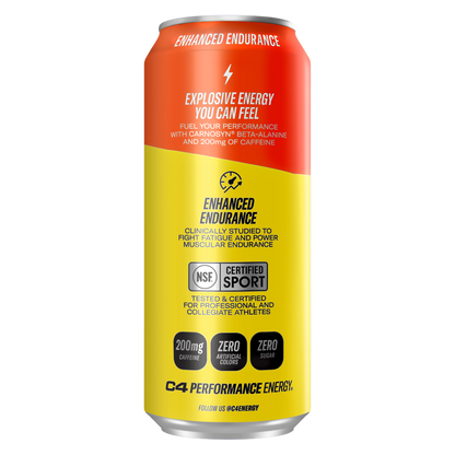 C4 On The Go Orange Slice 16oz Can