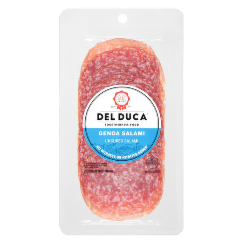 Del Duca Genoa Sliced Salami - 3oz
