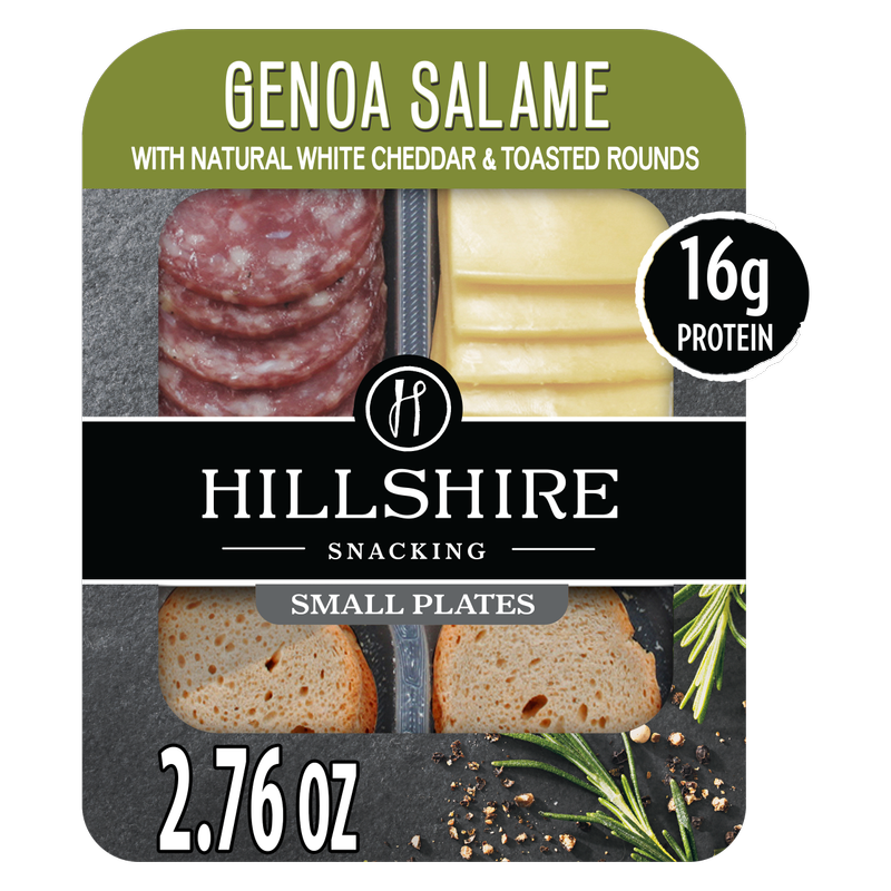 Hillshire Snacking Protein Small Plates Genoa Salami & White Cheddar Cheese - 2.76oz