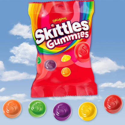 SKITTLES Original Gummy Candy, 5.8 oz Bag