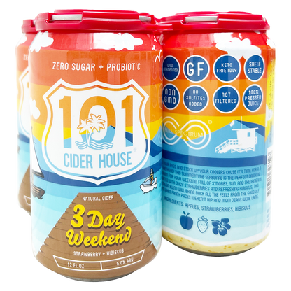 101 Cider House Seasonal - Frosted Tips 4pk 12oz Can 6.9% ABV