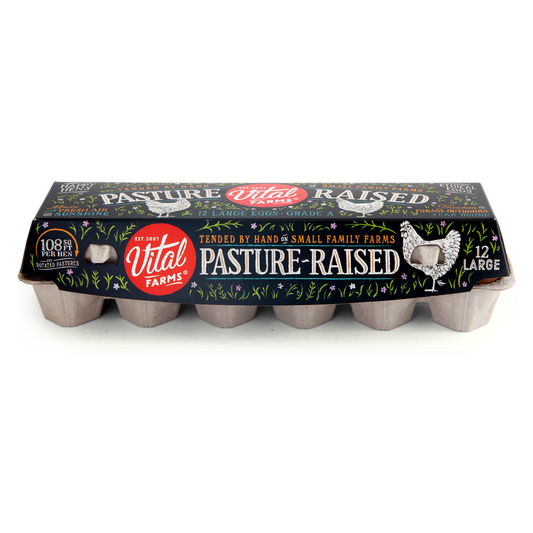 Vital Farms Pasture-Raised Grade-A Large Eggs - 12ct