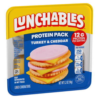 Lunchables Turkey & Cheddar with Crackers - 3.2oz