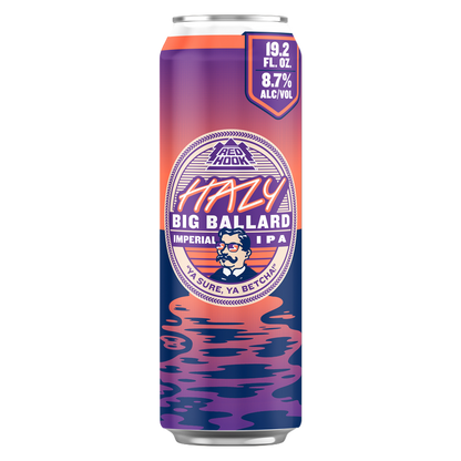 Redhook Brewery Hazy Big Ballard Imperial IPA (19.2 OZ CAN)