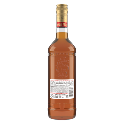 Captain Morgan Original Spiced Rum (Made with Real Madagascar Vanilla), 1 L (70 Proof)