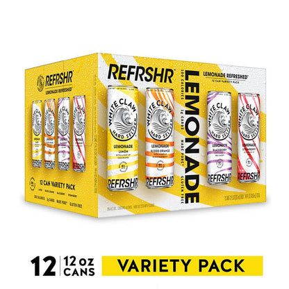 White Claw REFRSHR Lemonade Variety 12pk 12oz Can 5.0% ABV
