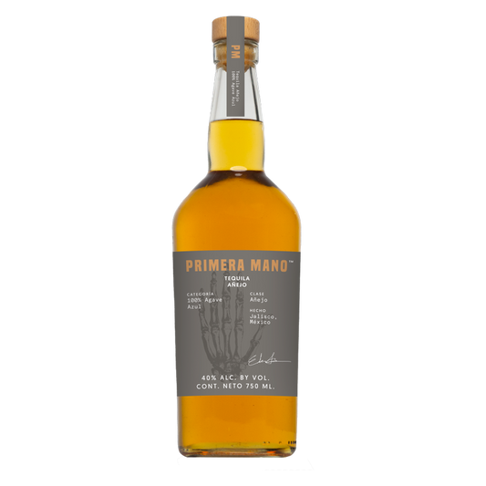 Primera Mano Tequila Anejo 750ml (80 Proof)