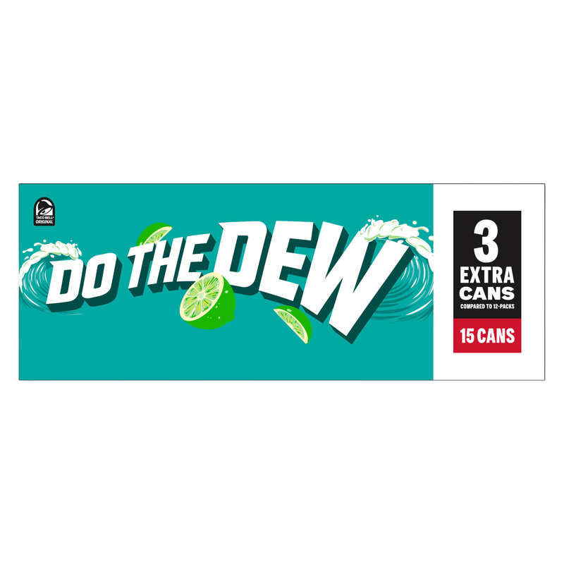 Mountain Dew Baja Blast 15pk 12oz Can