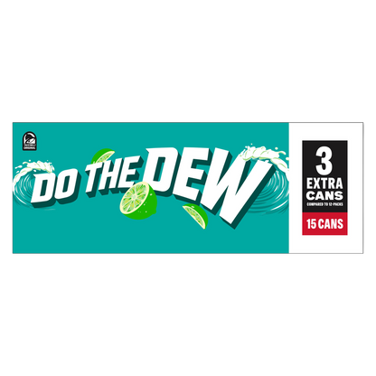 Mountain Dew Baja Blast 15pk 12oz Can