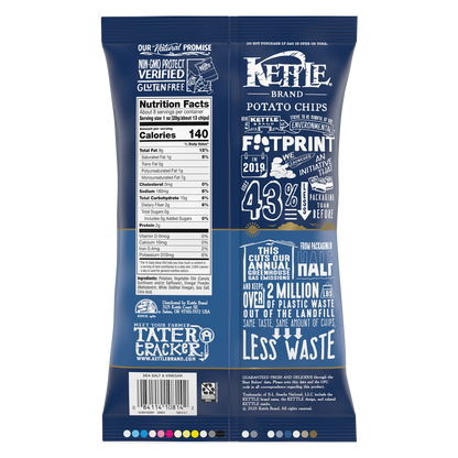 Kettle Brand Sea Salt & Vinegar Potato Chips 8.5oz