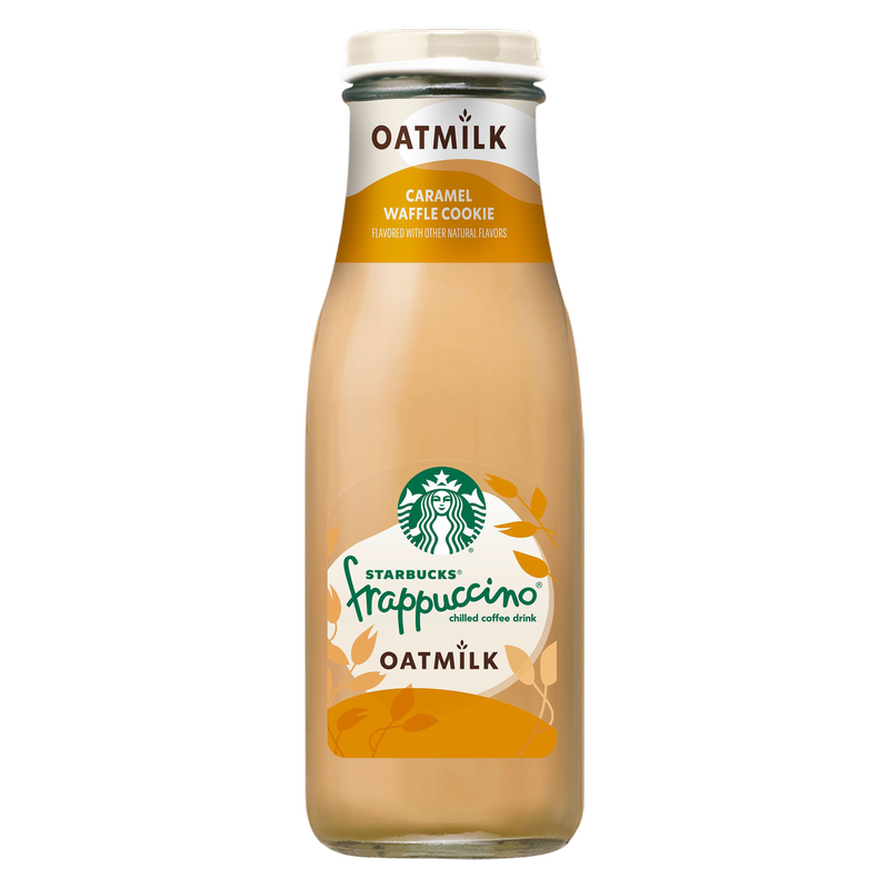 Starbucks Frappuccino Chilled Coffee Drink Oatmilk Caramel Waffle Cookie 13.7oz Btl