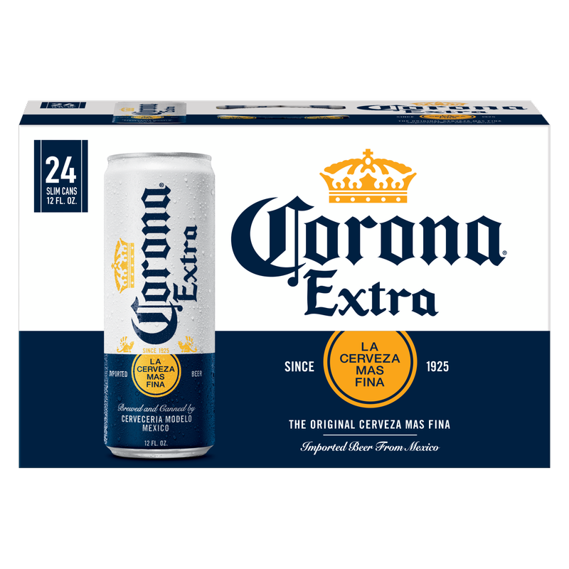 Corona Extra 24pk 12oz Can 4.6% ABV