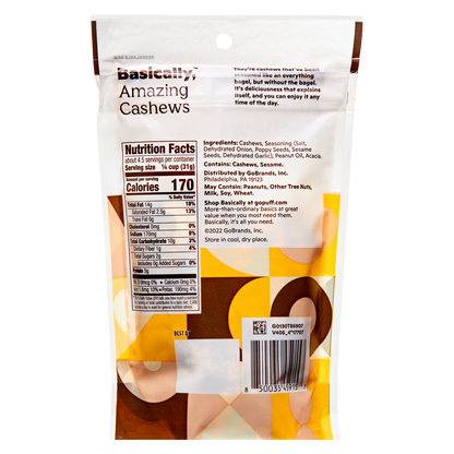 Basically, Everything Seasoned Cashews 5oz