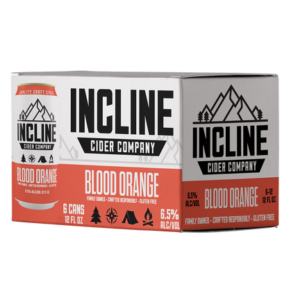 Incline Blood Orange Hard Cider 6pk 12oz