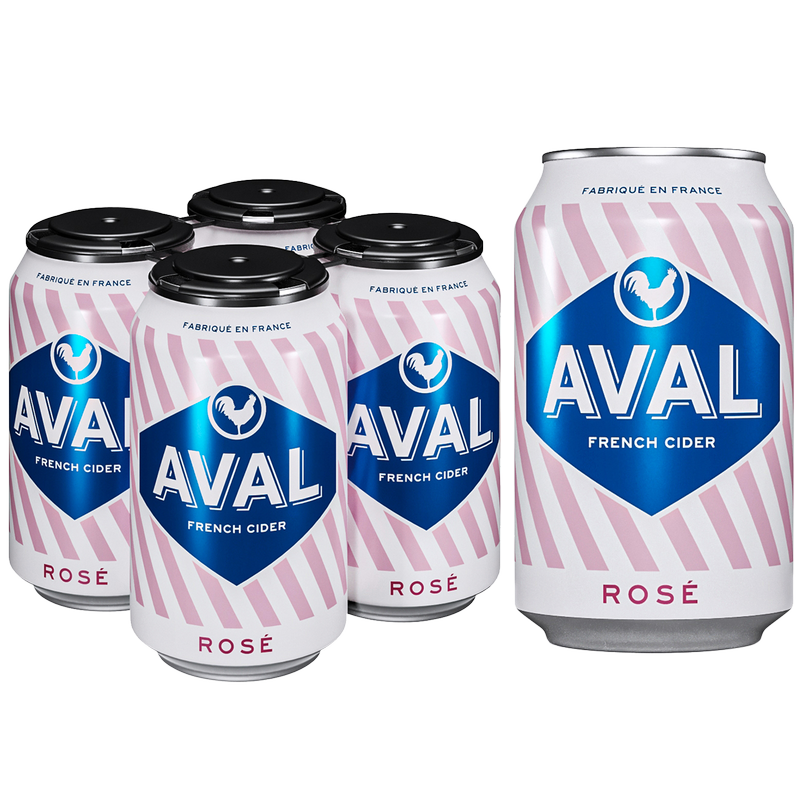 Aval Cider Rose 4pk 11.2oz Can 6.0% ABV