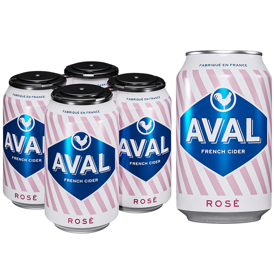 Aval Cider Rose 4pk 11.2oz Can 6.0% ABV