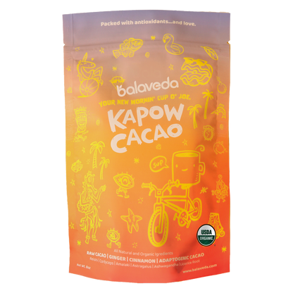 Balaveda Kapow Organic Raw Cacao + Adaptogens Coffee Replacement 8oz Bag