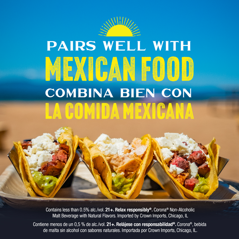 Corona Non-Alcoholic 6pk 12oz Btl 0.5% ABV