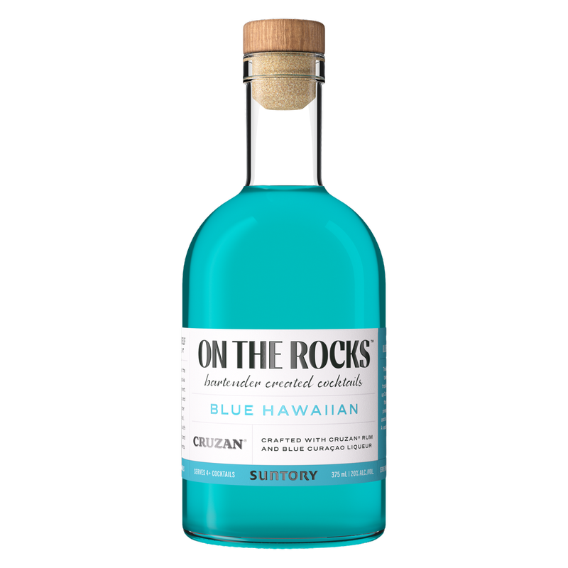 On The Rocks Blue Hawaiian 375ml 20% ABV