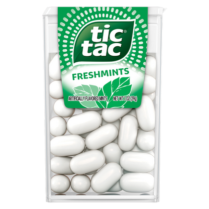 Tic Tac Freshmint Breath Mints, On-The-Go Refreshment, 1 oz, Single Pack